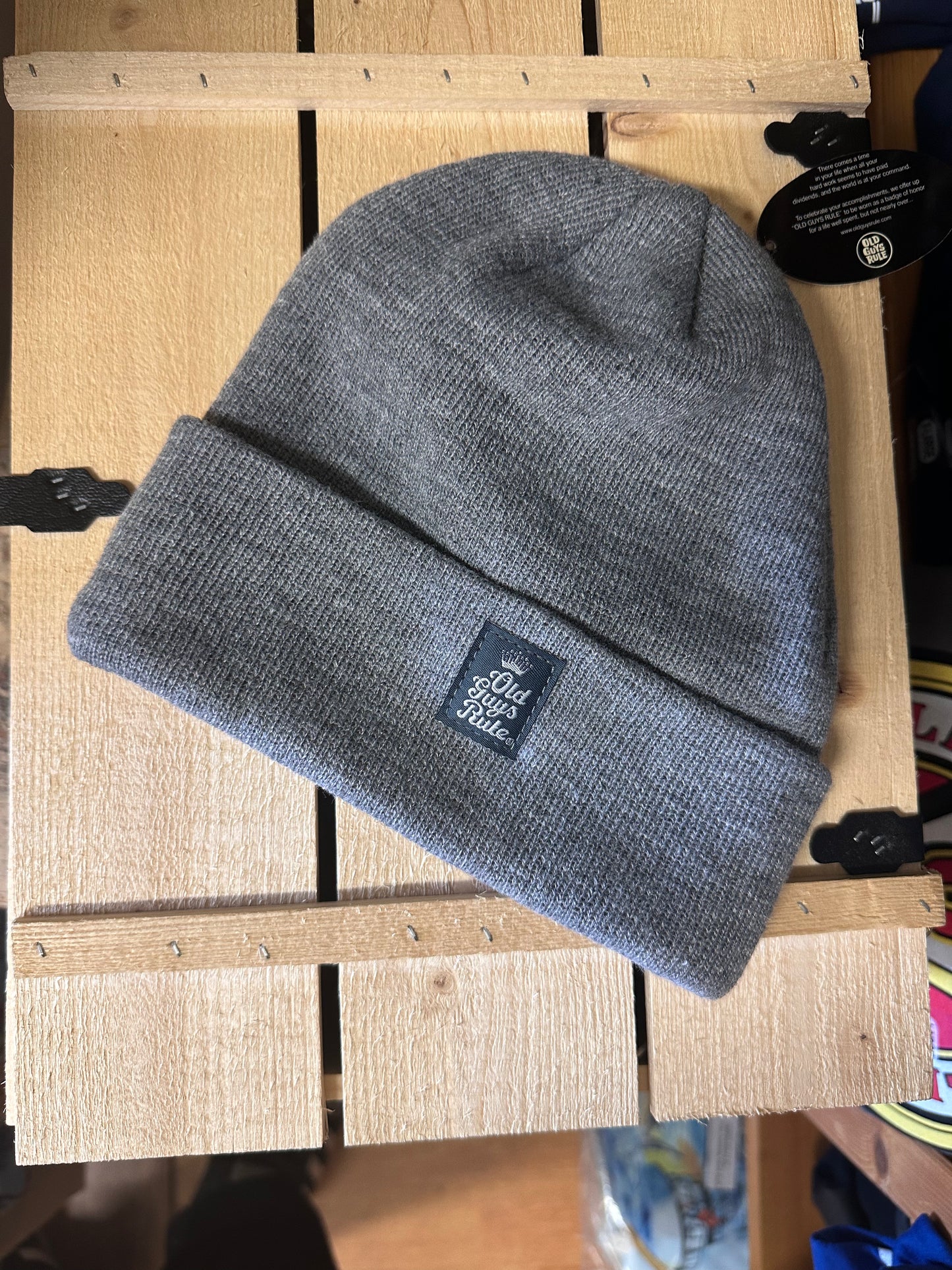 OGR CLASSIC BEANIE HEATHER GREY
