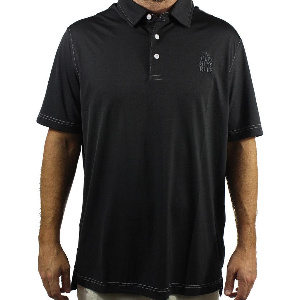 OGR STACKED GOLF ASH POLO