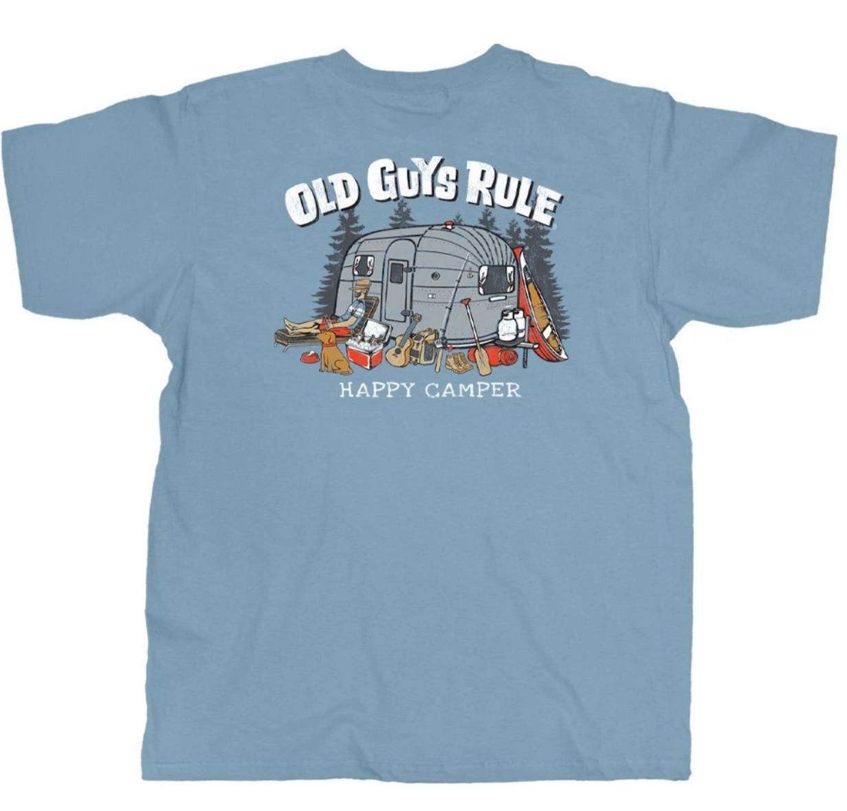 Happy Camper Old Guys Rule