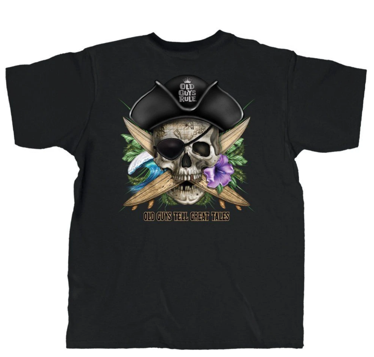 Pirate Skull - Old Guys Rule