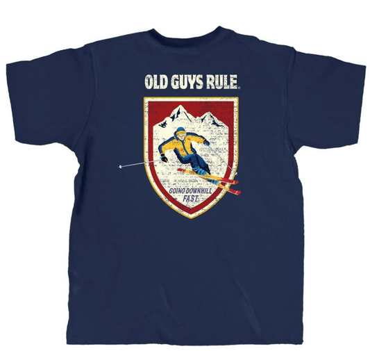 Downhill Skier Old Guys Rule